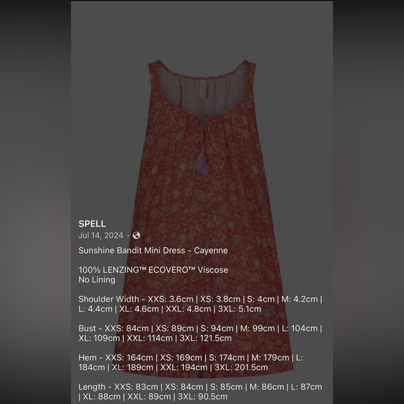 Spell Sunshine Bandit Mini Dress - Picture 9 of 9